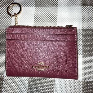 coach mini skinny ID case